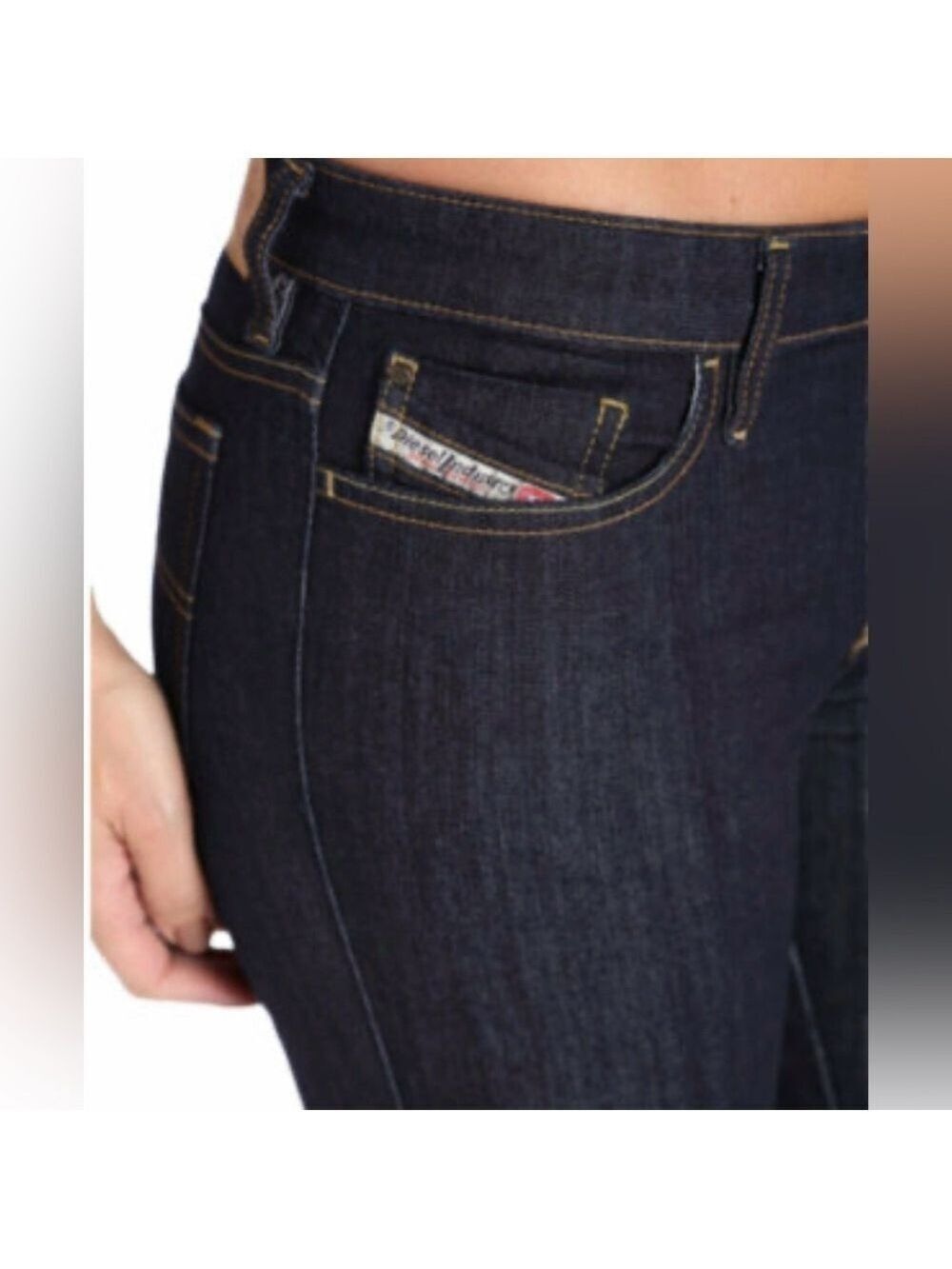 Diesel low rise dark denim wash skinny vintage Y2K jeans size 27